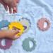 Baby Lion Teether Toy for 0-6 Months & 6-12 Months | Teething Newborn to Toddler | Soothes Gums, Easy to Hold & Clean - Montessori Organic Design - Buy Online on GoSupps.com