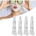 Facial Mask Brush Face Mask Brush Set Aluminum Handle Double End Softness Silicone - Buy Online on GoSupps.com