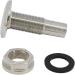 NRC&XRC Marine Grade Stainless Steel Barbed Short Straight Thru-Hull 1/2 ID with Nut & Custom Gasket for Boat - Buy Online on GoSupps.com