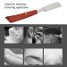 Straight Edge Barber Razor - Durable Zinc Handle Easy Blade Replacement for Safe Shaving | S53-7 Silver - Buy Online on GoSupps.com