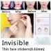 40pc Sticker Invisible Thin V-Shape Face Facial Label Lift Up Adhesive Tape Chin Sticker Adhesive Tape Make-Up Face Lifting Patch Tightens Skin And Eliminates Wrinkles Around Face - Buy Online on GoSupps.com