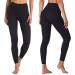 GAYHAY High Waisted Leggings for Women - Tummy Control Printed Pants, Full Length, Black, L-XL - Buy Online on GoSupps.com