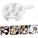 Zerodeko 1pc Baked Snails Snail Dish Escargot Serving Seafood Plate Server Dish Footed Plates Oyster Plates Ceramic Baking Lemon Plate Octopus Ceramics Kitchenware 21X16.4CM White - Buy Online on GoSupps.com
