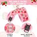 BINGPET Cat Harness with Leash Escape Proof - Fashionable Mesh Cat Dog Walking Harness Leads Adjustable for Kitties Puppies Large Animals Strawberry Large - Buy Online on GoSupps.com