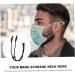 Minkissy 3-Pack Adjustable Mask Holder Strap & Lanyard - Multi-Functional Mask Extension Belt & Earrings Chain for Comfort & Style - Buy Online on GoSupps.com