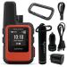 Garmin inReach Mini 2 Satellite Communicator (Flame Red) with Wearable4U Power Pack Bundle InReach Mini 2 Orange +Power Pack