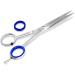 Premium hair scissors hairdressing scissors Professional-line hair cutting scissors extra sharp for a perfect haircut made of high-quality stainless steel (5.5 inches / 13.97 cm hair butcher Premium) 13.97 cm hair gorge premium