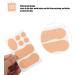 15 Sheet Waterproof Heel Stickers - Slip-Resistant Wear-Resistant Self-Adhesive Corn Pads for Calluses & Pain Relief - Foot Care Tool - Buy Online on GoSupps.com
