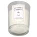 Scented Candle White Soy Wax Warm Rich Fragrance Odor Removal Elegant Soy Candle for Bedroom Office Bar