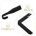 Cabilock 4pcs Metal Cabinet Hooks Peg Hooks Clothes Hangers Cabinet Hanger Hanging Hook Mirror Heavy 8.00X7.00X1.20CM Black - Buy Online on GoSupps.com
