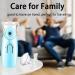 MAYLUCK Handheld Portable Ultrasonic Nebuliser for Baby Kids Adults - Blue - Buy Online on GoSupps.com