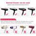 Folding Silicone Hair Diffuser - Portable Pink Universal Diffuser for Curly Hair - Ideal for Home and Salon Use - Buy Online on GoSupps.com