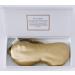 Zimasilk sleeping mask made of 100 % pure mulberry lide with a thickness of 22 momme filled with 100 % mulberry lide fastening tape made of silk extremely soft and comfortable sleeping mask gold -colored golden