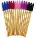 Makeup Brushes gLoaSublim 50Pcs Disposable Mascara Wands Eyelash Brushes Applicator Beauty Tool Portable - Rose Red - Buy Online on GoSupps.com