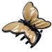 Daily Large Hair Clips With For Butterfly Decor Hair Clips For Women Thick Hair Premium Jaw Clips For Thick Hair Large Coffee