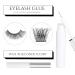 Lash Clusters DIY Eyelash Extensions Kit - 45 Pcs Natural Wispy Fluffy Lashes with Glue - Reusable False Eyelashes - Individual Lashes Mix 10-16mm C CC D Curl - Home DIY - MIX 45 PCS - Buy Online on GoSupps.com