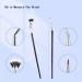 Dolly Mascara Fan Brush Set - Anjoize Makeup Tools (3pcs) - Buy Online on GoSupps.com