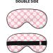 Camellia Pattern Unisex Adjustable Blackout Sleep Eye Mask - Perfect for Travel Yoga and Naps - Buy Online on GoSupps.com