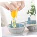 LABRIMP 1pc Microwave Egg Steamer Steamed Egg Cup Mini Egg Cooker Steamed Egg Box Steamed Egg Bowl Two Grids - Buy Online on GoSupps.com