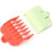 Professional Hair Clipper Guide Combs 2 Plastic Attachment Combs Rounded Teeth Easy Buckle Design Easy Hair Control (red and green) - Buy Online on GoSupps.com