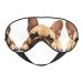 Animal Dog French Bulldog Print Ultra-Soft Light-Blocking Eye Mask for Optimal Comfort and Restful Sleep