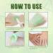 Green Tea Anti-Wrinkle Hand Mask - Hydrating Peel Off Wax for All Skin Types | Nourish & Repair Calluses - Buy Online on GoSupps.com