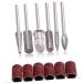 Housoutil 1 Set Set Nail Sander Bit Nail Polishing Drill Acrylic Nail Drill Grit File Sand Simple Design Gel File Bit Head Polishing Supplies Sanding Bands Manicure Tools Boxed Nail Supplies medium Assorted Color - Buy Online on GoSupps.com