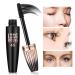 DABIUSY 4D Silk Fiber Lash Mascara - Black Volume & Length Waterproof Mascara for Long Lasting, Thick & Natural Lashes - Smudge-Proof Formula (1 Pack) - Buy Online on GoSupps.com