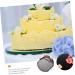 TEHAUX Acrylic Panels Clear Round Acrylic Sheet Cake Pan Key Fob Clear Acrylic Circle Rounds Acrylic Cake Disc Glass Plate Transparent 30.00X30.00X0.30CM - Buy Online on GoSupps.com