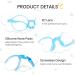Cyxus Kids Blue Light Filter Glasses | Non-Prescription Ultem | Lightweight Gaming PC Glasses for Boys & Girls - Buy Online on GoSupps.com