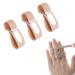 Toe Straighteners Reusable Thumb Brace Toe Splints for Bent Toes Hammer Toes Overlapping Toes Broken Toes(3Pcs) Complexion-3Pcs