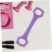 Yoga Tension Belt & Resistance Bands Set - Home Gym Workout Equipment for Flexibility & Strength Training - TPE Purple - Buy Online on GoSupps.com