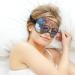 Summer Cat Sleep Mask - Orange Cat Sunglasses Eye Cover with Adjustable Strap | Soft Light-Blocking Blindfold for Women - Buy Online on GoSupps.com