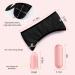 Comfortable 2-in-1 Sleep Mask & Earmuffs | Adjustable Eye Mask for Side Sleepers | Soft Eye Cover for Men & Women - Black - Buy Online on GoSupps.com