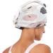 Doodle Cute Pumpkin Pattern Dry Hair Cap & Towel Set - 2 Piece Quick Drying Super Absorbent & Soft Headband - Buy Online on GoSupps.com