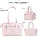 SONARIN Multi-Pockets Baby Nappy Changing Tote Bag - Stylish Large Capacity Travel Diaper Bag in Pink - Buy Online on GoSupps.com