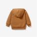 PatPat Toddler Hoodie | Solid Textured Hooded Sweatshirt with Pocket | Brown | 1-2 Years - Buy Online on GoSupps.com