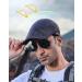 2023 Men's Blue Mesh Baseball Cap | Adjustable UV Protection Sun Hat - Buy Online on GoSupps.com