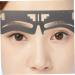 Angoily 10 Pcs Eyebrow Ruler Makeup Supplies Ink Stamp Molds Tool Brow Guide Stencil Balance Eyebrow Pencil 17x4.8cmx5pcs Blackx5pcs - Buy Online on GoSupps.com