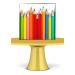 PENCIL Print A4 Cake Wrap/Cake Ribbon Cake Topper wafer/icing (Icing paper)