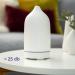 Modern Ceramic Aroma Diffuser - 3-in-1 Essential Oil Diffuser Humidifier & Night Light (100ml White) | Shop Now! - Buy Online on GoSupps.com