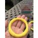 Sensory Baby Teether Rings Set - Yellow Teething Rings for Babies 0-12 Months - Chew Toys for Boys & Girls - Pack of 2 - Buy Online on GoSupps.com