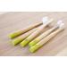 Rain Organic Bamboo Baby Kids Toothbrush - Safe Infant Toddler Toothbrush 6-12 Months+ | BPA-Free Biodegradable Wood, Extra Soft Bristles | Children's Dental Care (3 Pack) - Buy Online on GoSupps.com