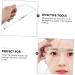 Angoily 1 Set Positioning Ruler Drawing Line Beauty Eyebrow Nose Ruler Tools Tool Balance Level Ruler 23x8cm As Shown - Buy Online on GoSupps.com