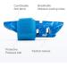 Kuangmi Finger Sleeve Support - Sports Injury Protector (1 Piece Blue S/M) - Enhance Performance & Comfort - Buy Online on GoSupps.com