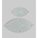 Orange Peel and Leaf Quilting Template Set - 4 Piece with 1/4 Seam Allowance - Buy Online on GoSupps.com