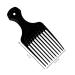 4 Pack 5.25 Inch Plastic Hair Pick Combs - Wide Tooth Afro Lift Picks for Styling, Lifting, and Detangling - Ideal for Long Curly, Thick Hair, Wigs, and Beards - Men & Women - Buy Online on GoSupps.com