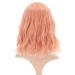 Faelbaty Pink Short Wave Bob Wig | Curly Synthetic Cosplay Wig for Girls & Women | Shoulder-Length Mixed Pink Costume Wigs - Buy Online on GoSupps.com
