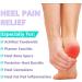 Dr. Shoesert Heel Cups Cushions for Achilles Tendonitis Heel Spurs & Plantar Fasciitis Relief | Shock-Absorbing Orthotic Inserts for Men & Women (Large - Buy Online on GoSupps.com