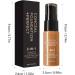  PCC PTYXIS Concealer and Foundation Makeup in One Perfect Coverage Oil Control Makeup Waterproof Sweat Resistant 6 Colors to Choose (#6 20ml) - Buy Online on GoSupps.com